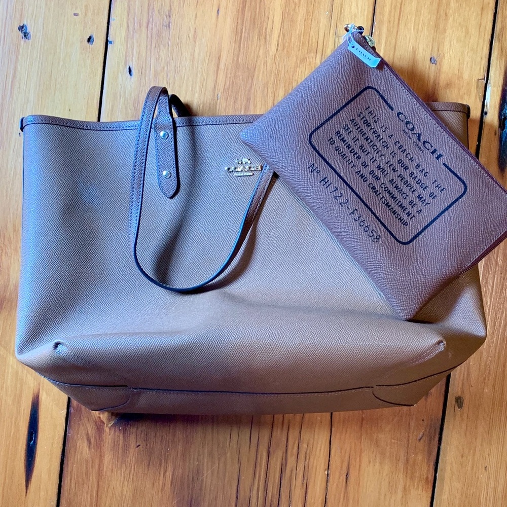 Coach Reversible Tote NWT